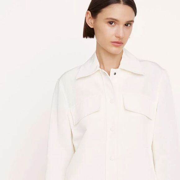 Vince Textured Shirt Jacket Style XS NWT $495 - Picture 5 of 8